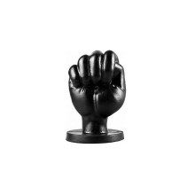 Dildo Dlatador Puño All Black 13 cm