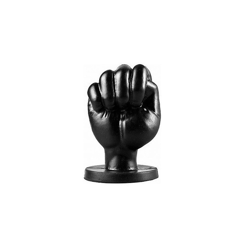 Dildo Dlatador Puño All Black 13 cm