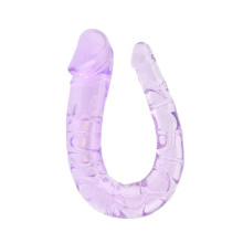 Dildo Doble Loving Joy Double Mini Jelly Lila