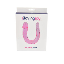 Dildo Doble Loving Joy Double Mini Rosa