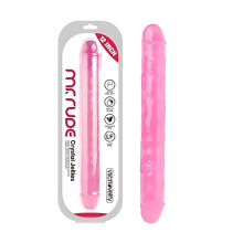 Dildo Doble Mr.Rude Jellies Rosa