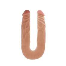 Dildo Doble Pene Realista Get Real 35 cm Beis
