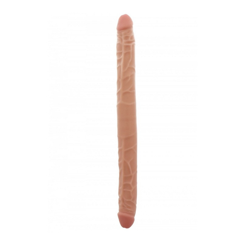 Dildo Doble Pene Realista Get Real 40 cm Beis
