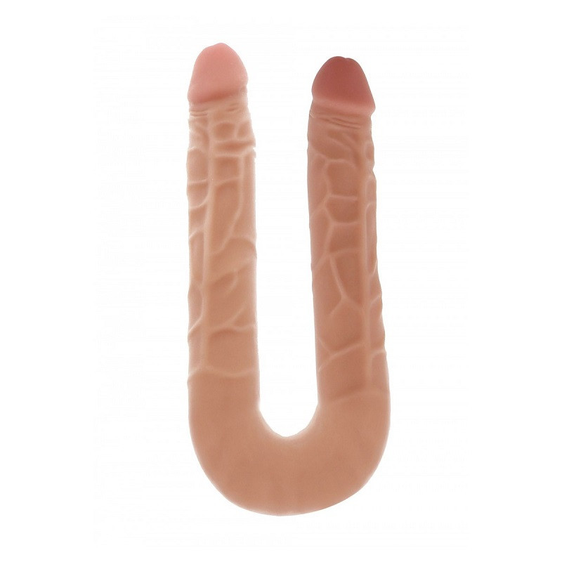 Dildo Doble Pene Realista Get Real 40 cm Beis