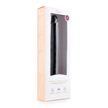 Dildo Doble Pene Realístico Easy Toys Double Ended Dildo Negro