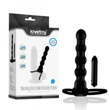 Dildo Doble Penetración Lovetoy Con Vibración Double Prober