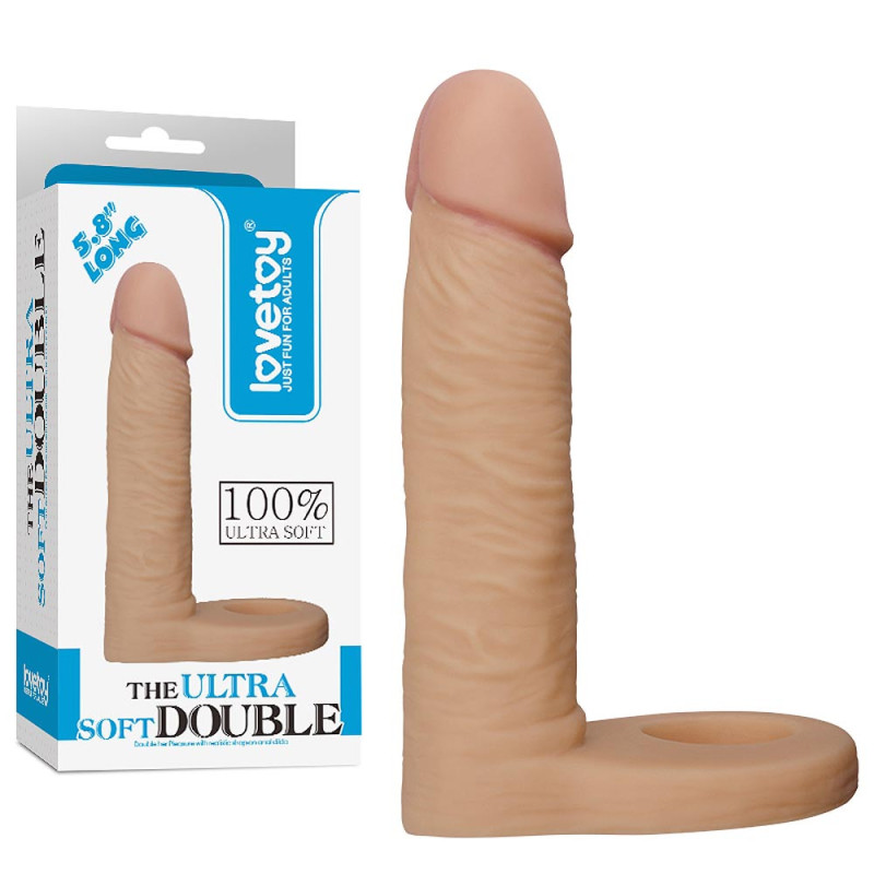Dildo Doble Penetración Ultra Soft Double 5,8 LoveToy