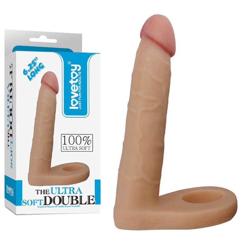 Dildo Doble Penetración Ultra Soft Double 6,25 Lovetoy