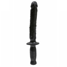 Dildo Empuñadura The Man Handler 10 Negro
