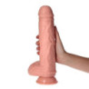 Dildo Flesh Italian Cock Con Testículos 12"