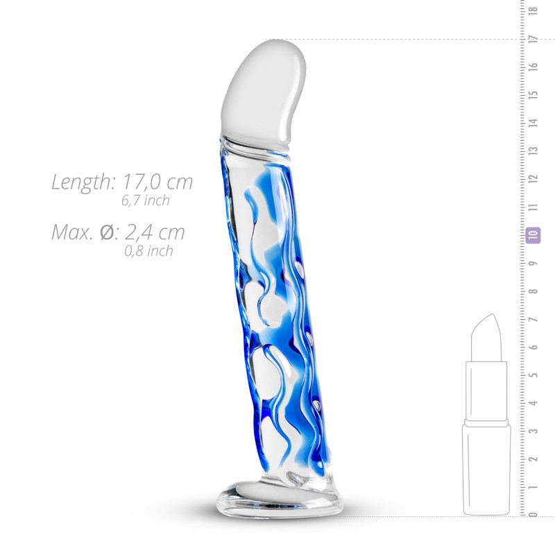 Dildo Glass Handmade Gildo Nº. 08