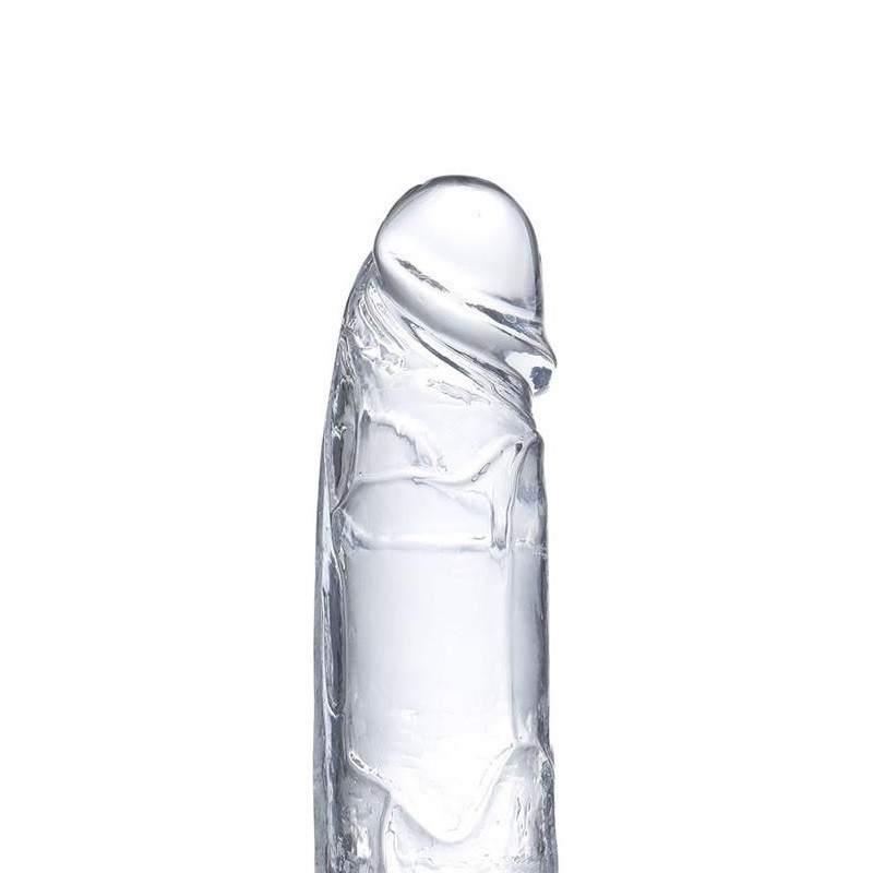Dildo Jelly Glazed With Balls 15,5 cm