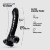 Dildo Jelly Hudini Negro Crushious
