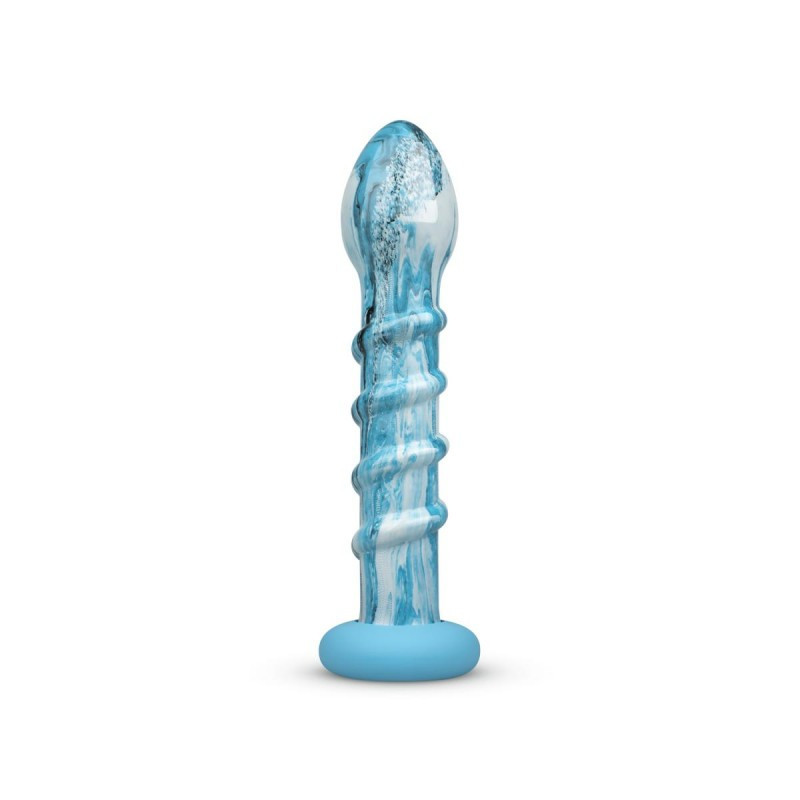Gildo Glass Ocean Dildo Wave