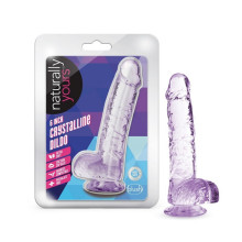 Dildo Jelly Naturally Your Blush Lila 6