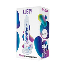 Dildo Jelly Transparente Alive Lusty
