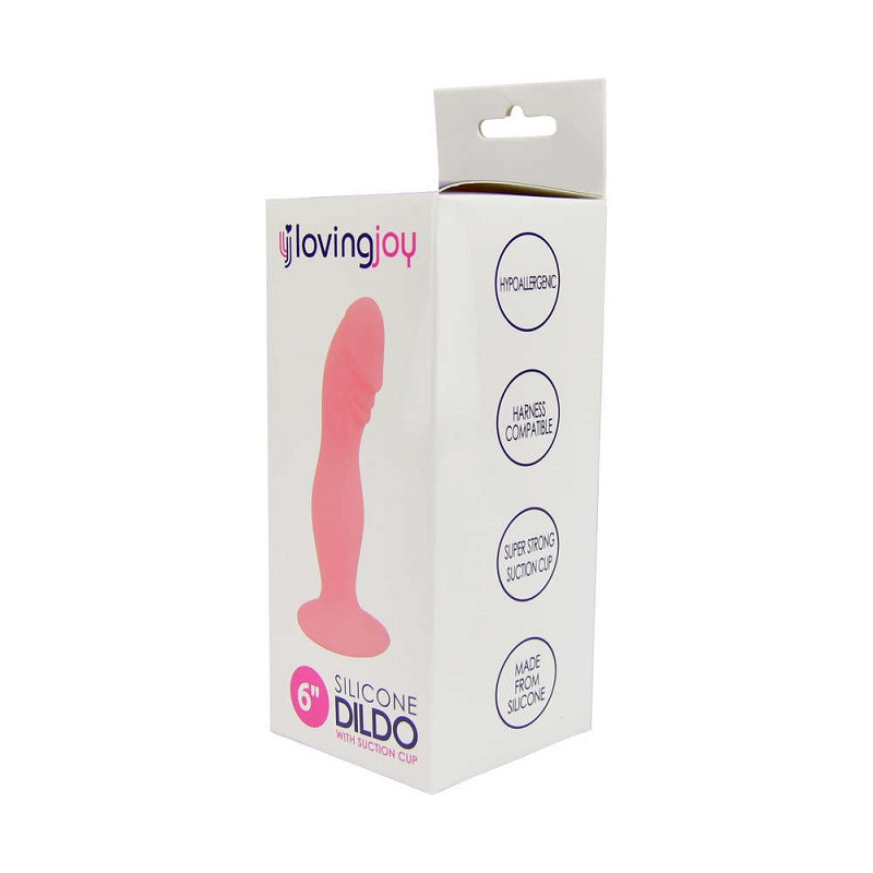 Dildo Loving Joy Silicona 6" Rosita