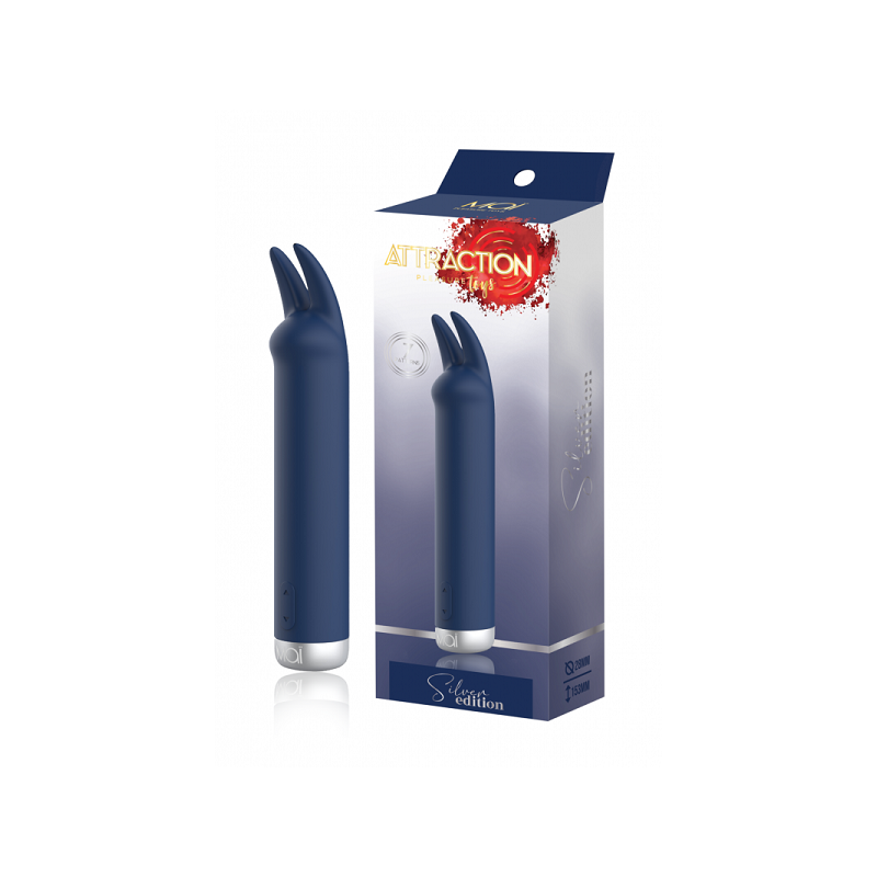 Estimulador Recargable Conejito Mai Attraction Silver Edition