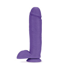 Dildo Realístico Au Naturel Bold Huge 10" Morado