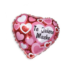Globo Poliamida Corazón Te Quiero Mucho 45 cm