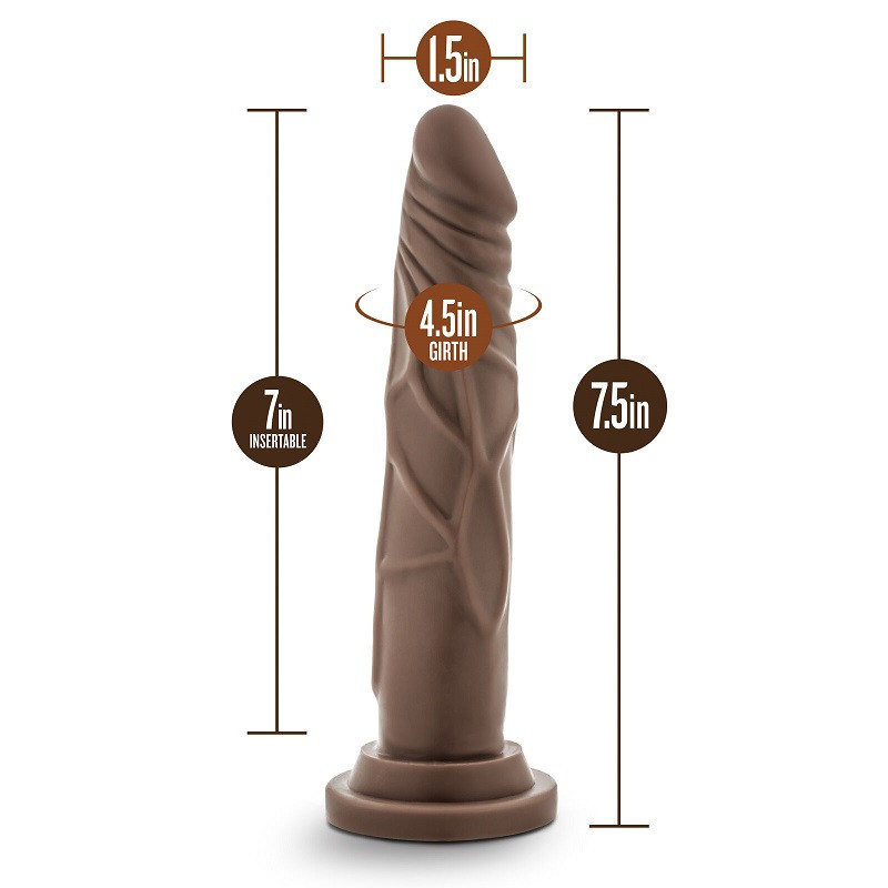 Dildo Realístico DR. sKIN 7,5"