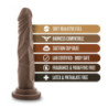 Dildo Realístico DR. sKIN 7,5"