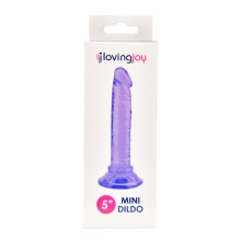 Dildo Realístico Loving Joy Mini Dildo 5" Jelly Lila