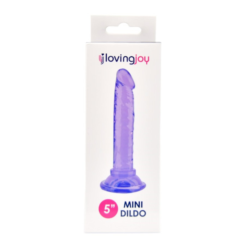 Dildo Realístico Loving Joy Mini Dildo 5" Jelly Lila