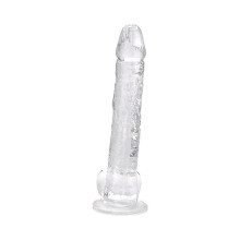 Dildo Realístico Transparente Loving Joy 11"