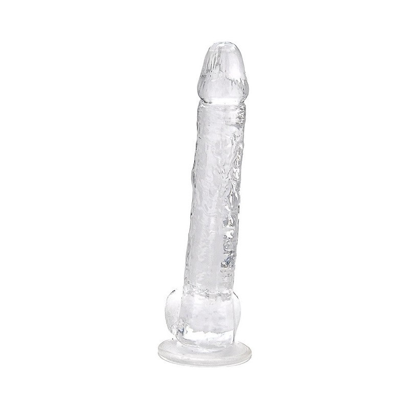 Dildo Realístico Transparente Loving Joy 11"