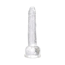 Dildo Realístico Transparente Loving Joy 11"