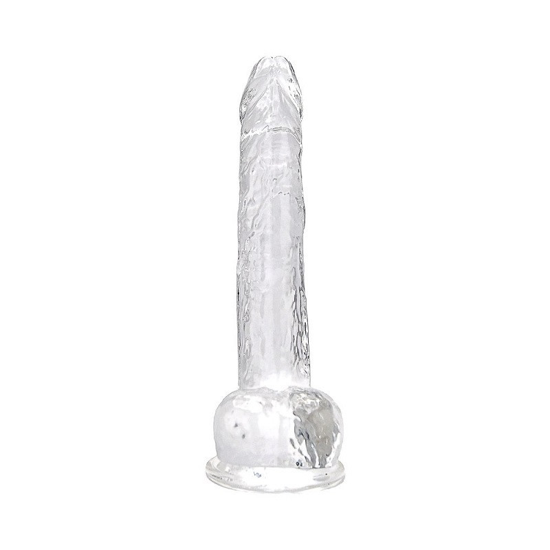 Dildo Realístico Transparente Loving Joy 11"