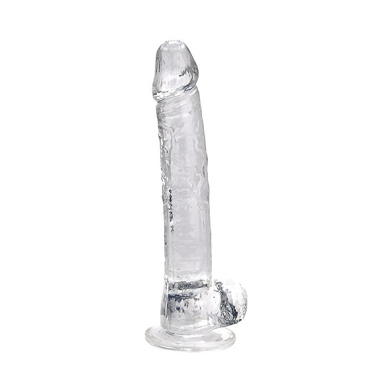 Dildo Realístico Transparente Loving Joy 11"