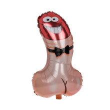 Globo Poliamida Pene Con Pajarita