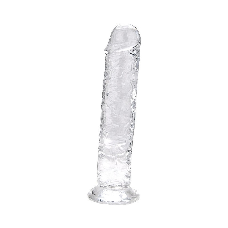 Dildo Realístico Transparente Loving Joy 7,5"
