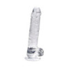 Dildo Realístico Transparente Loving Joy 7"