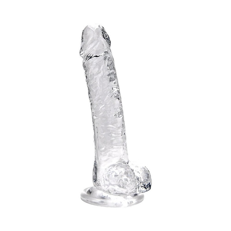 Dildo Realístico Transparente Loving Joy 7"