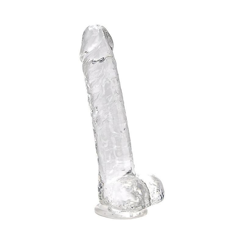 Dildo Realistico Transparente Loving Joy 8