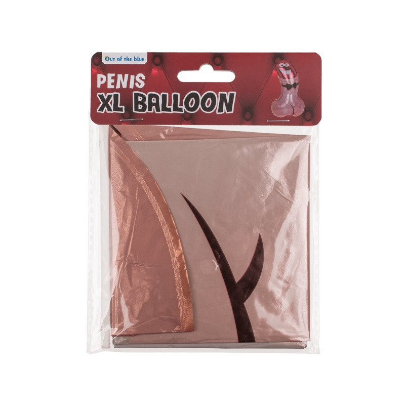 Globo Poliamida Pene Con Pajarita