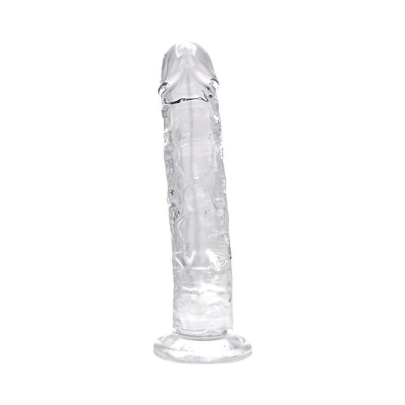 Dildo Realístico Transparente Loving Joy 9,5"