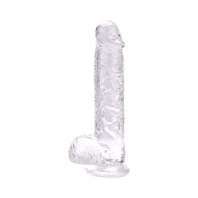 Dildo Realístico Transparente Loving Joy 9"