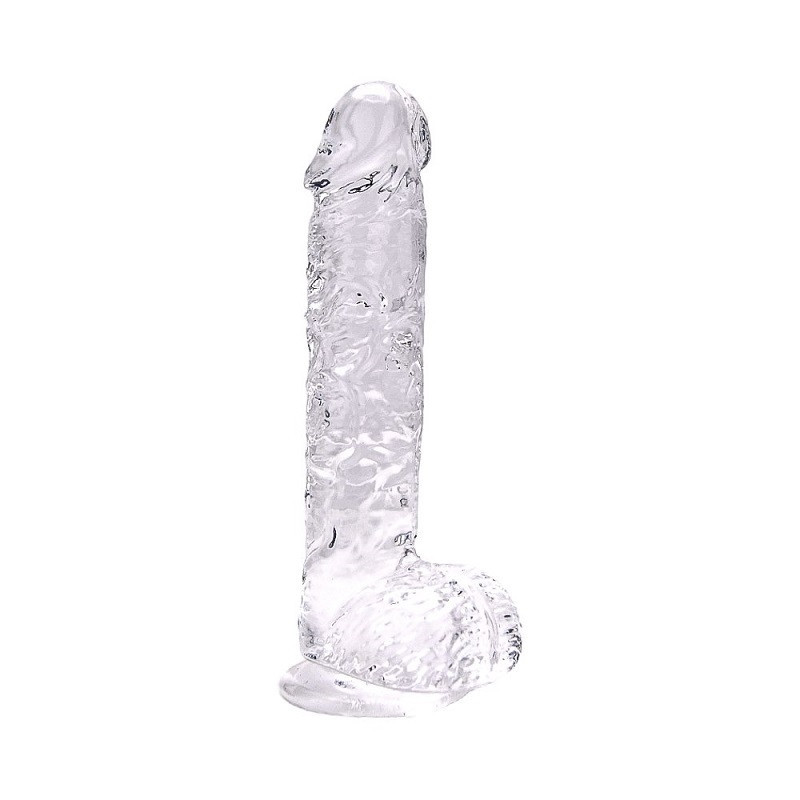 Dildo Realístico Transparente Loving Joy 9"