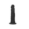 Dildo Realrock Flexible Negro 7"