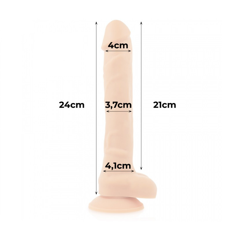 Dildo Silicona Density 24 cm Beis