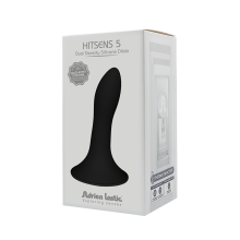 Dildo Silicona Dual Density Hitsens 5 Negro Adrien Lastic