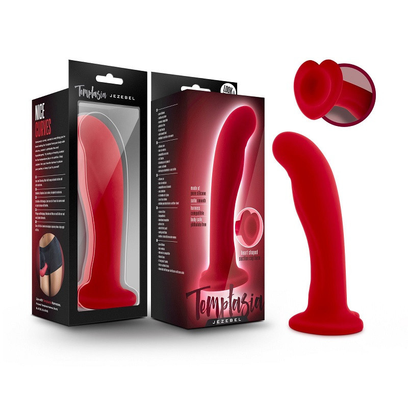 Dildo Silicona Temptasia Jezebel Rojo