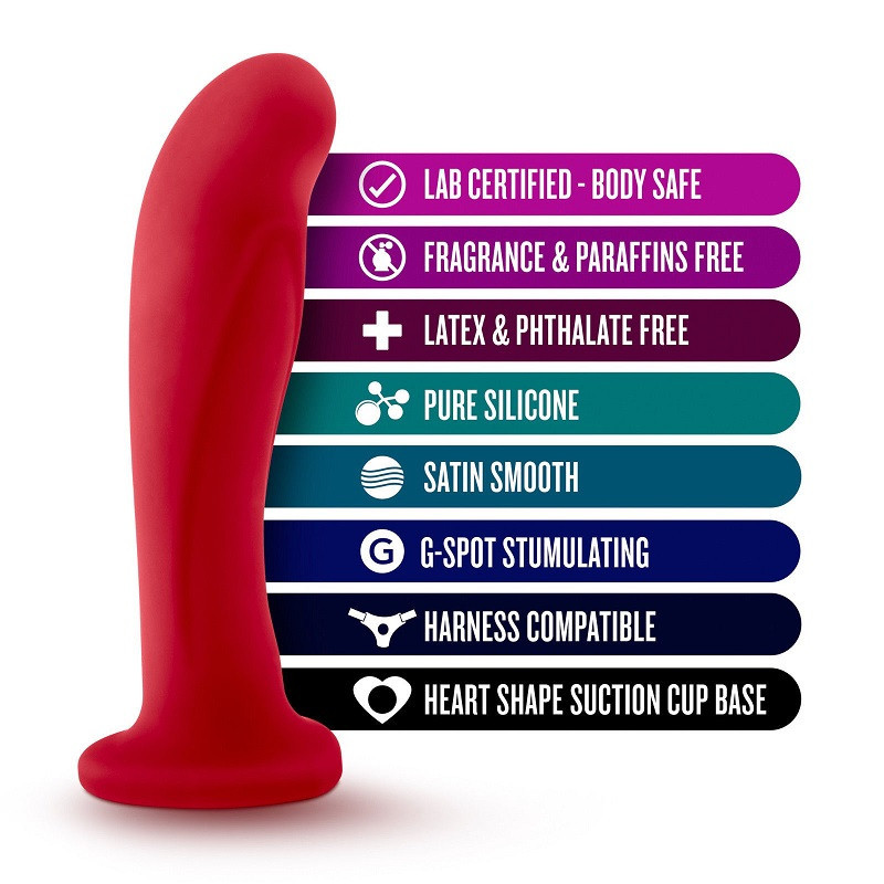 Dildo Silicona Temptasia Jezebel Rojo