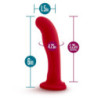 Dildo Silicona Temptasia Jezebel Rojo