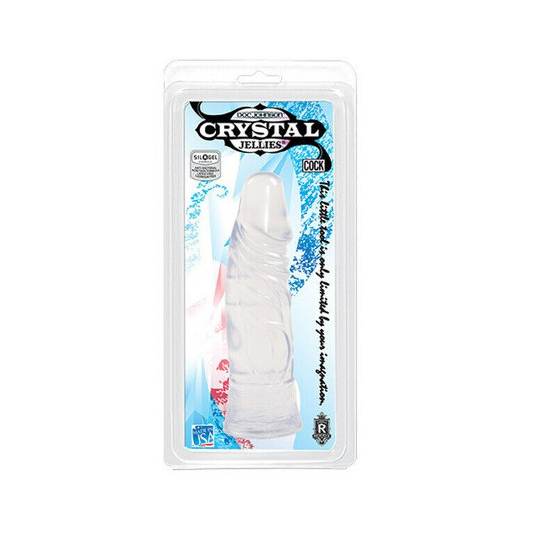 Dildo Translucido Crystal Jellies 6"