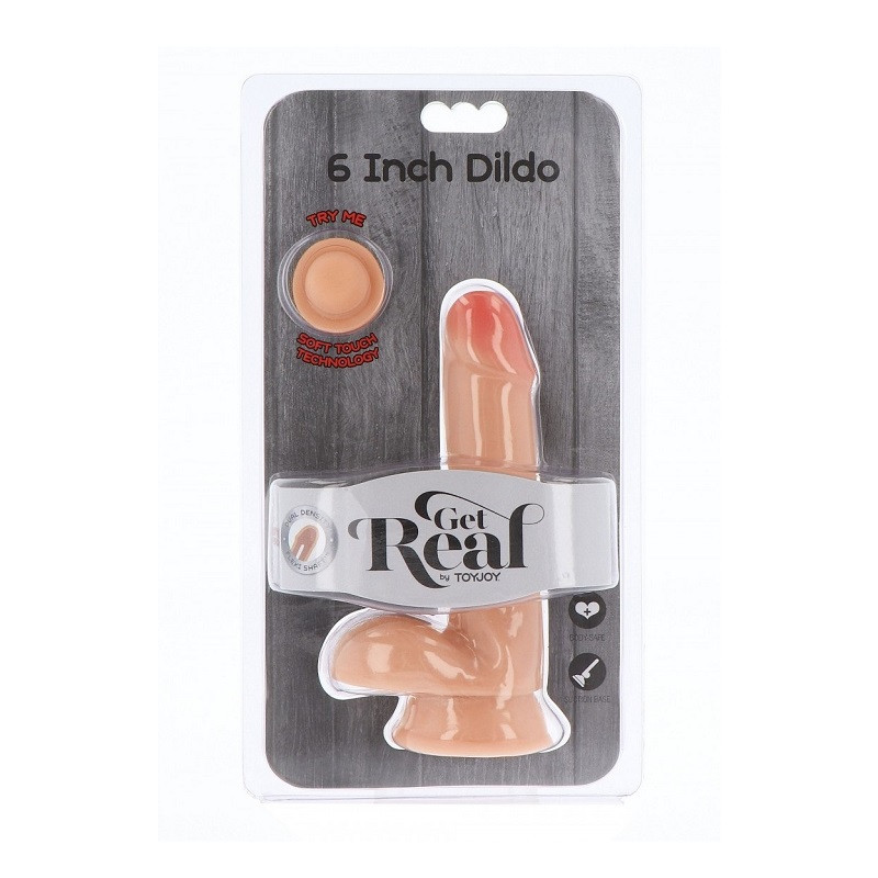 Dildo Ventosa Dual Density Get Real 6